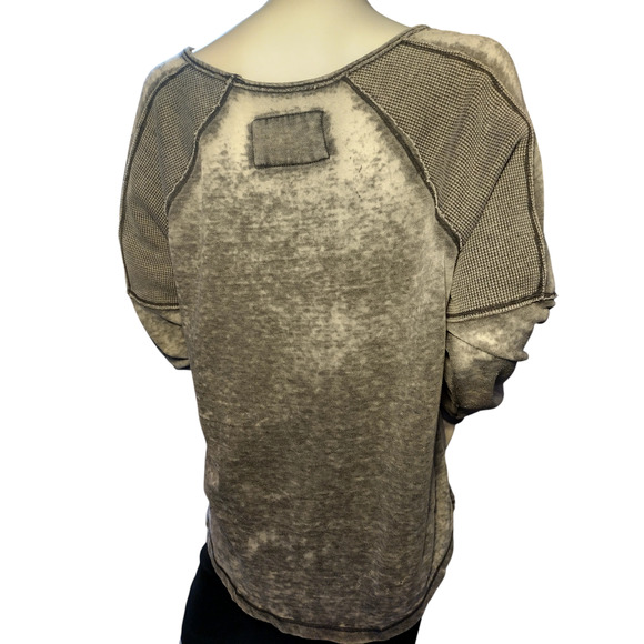 Marc New York Womens Pullover Long Sleeve Vintage Washed Sweatshirt Gray Medium - Picture 15 of 16